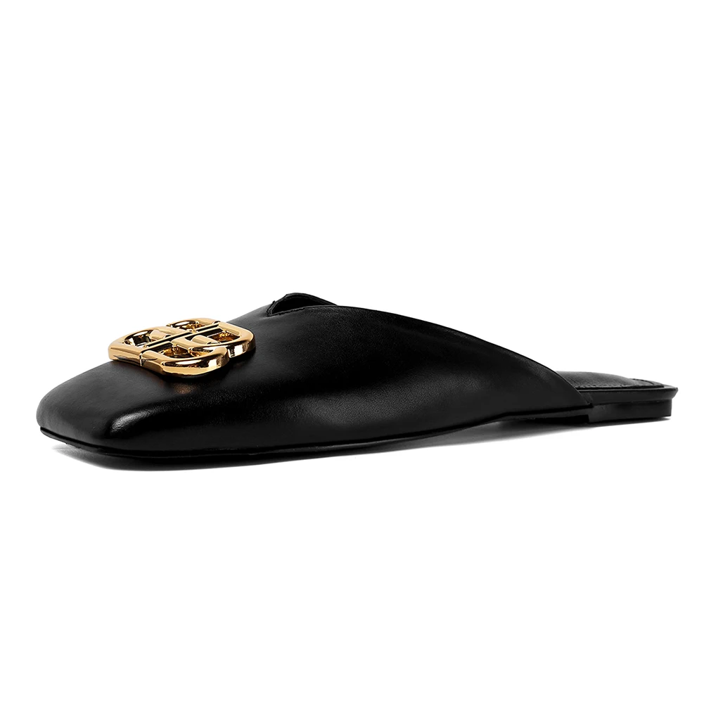 KARINLUNA/Новинка модная обувь из натуральной кожи шлепанцы женская наивысшего