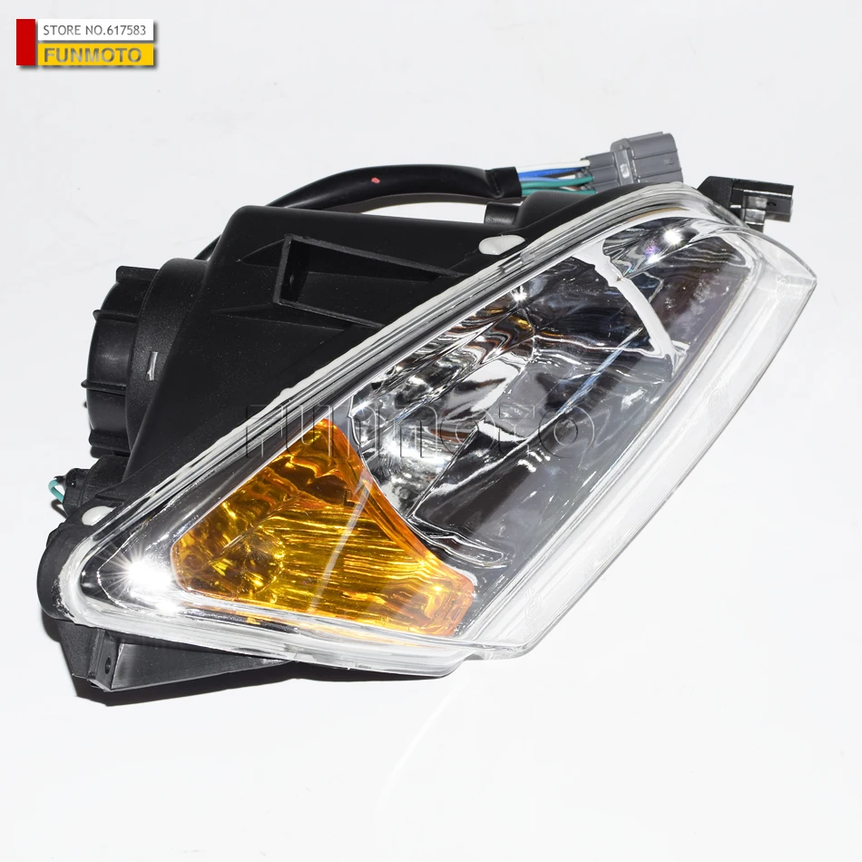 Правая фара CF MOTO/CF800/CFX8/CF800-2 номер детали 9060-160120-2000 это водонепроницаемый штекер