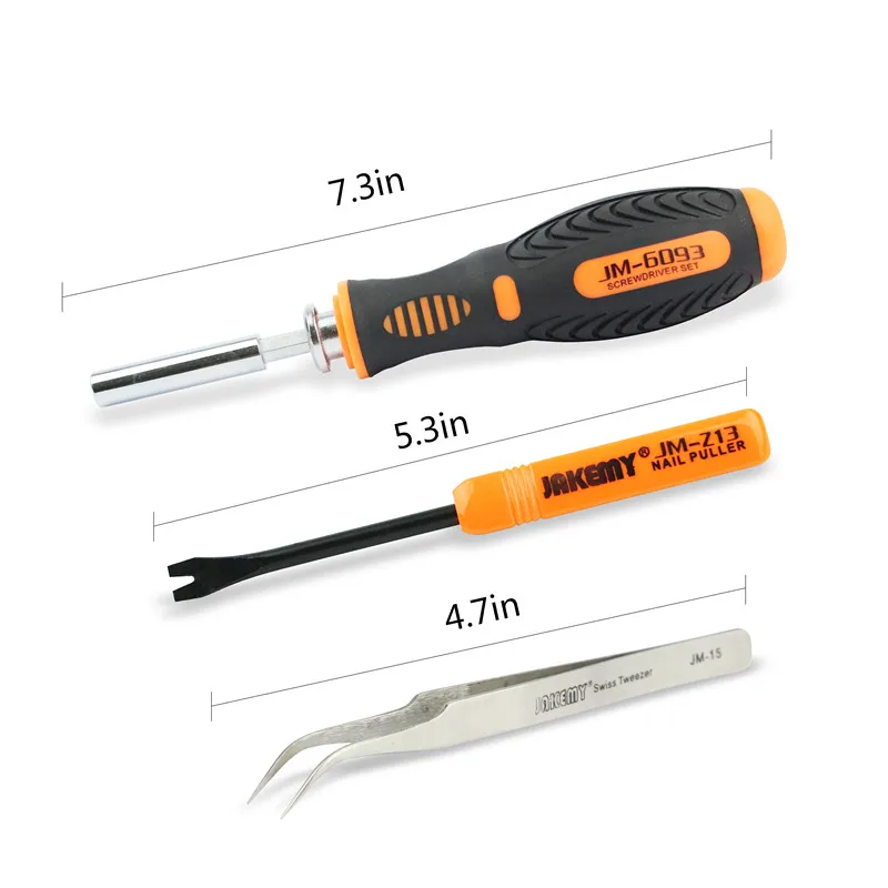 JAKEMY 34 в 1 Бытовая прорези Филлипс Torx Hex Инструментарий С вредительство бар и