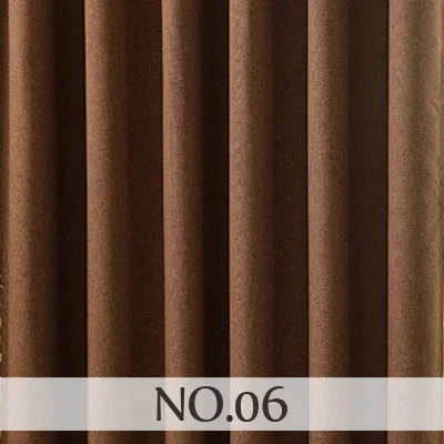Curtain DIHIN 1 шт. готовые затемненные льняные шторы, хлопок+ лен сплошной цвет шторы утолщаются спальня cortinas для окон гостиной - Цвет: Curtain