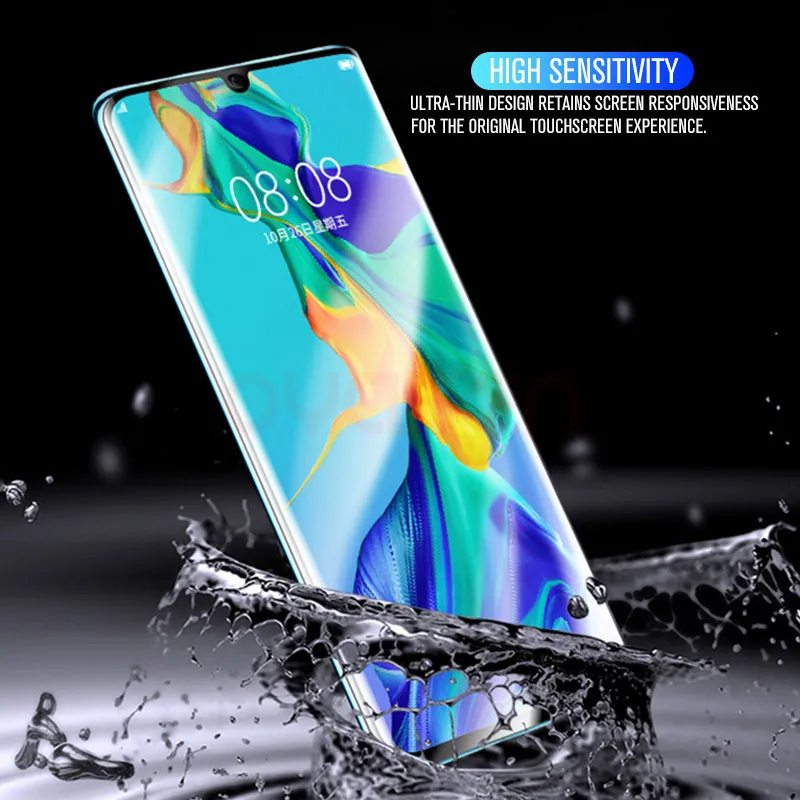 20D Гидрогелевая Защитная пленка для huawei P Smart Plus P30 P20 Lite Pro полное покрытие защита экрана не стекло