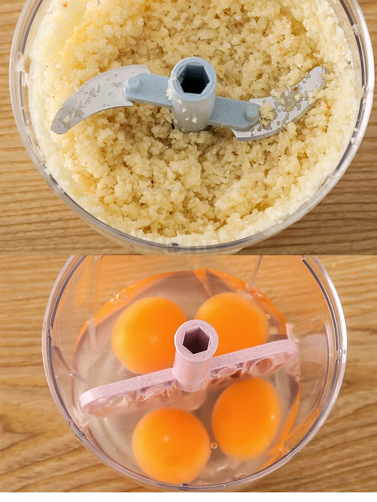 1 шт. многофункциональная ручная мясорубка соковыжималки ручные кухонные процессоры измельчитель Мясорубка миксер блендер измельчитель фруктовая овощная гайка