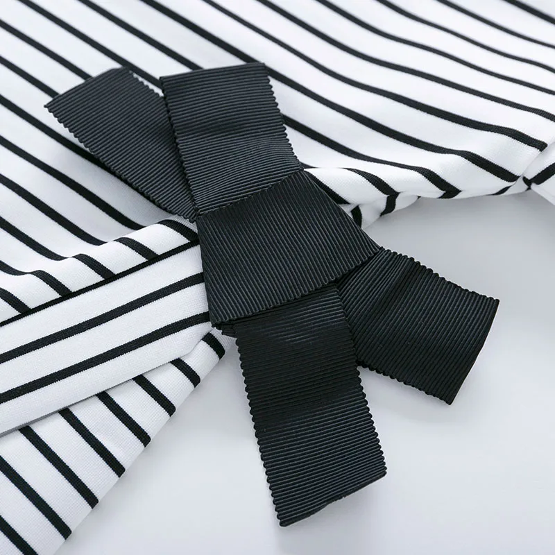 SEMIR футболка с короткими рукавами для женщин свободные полосатые футболки Осень