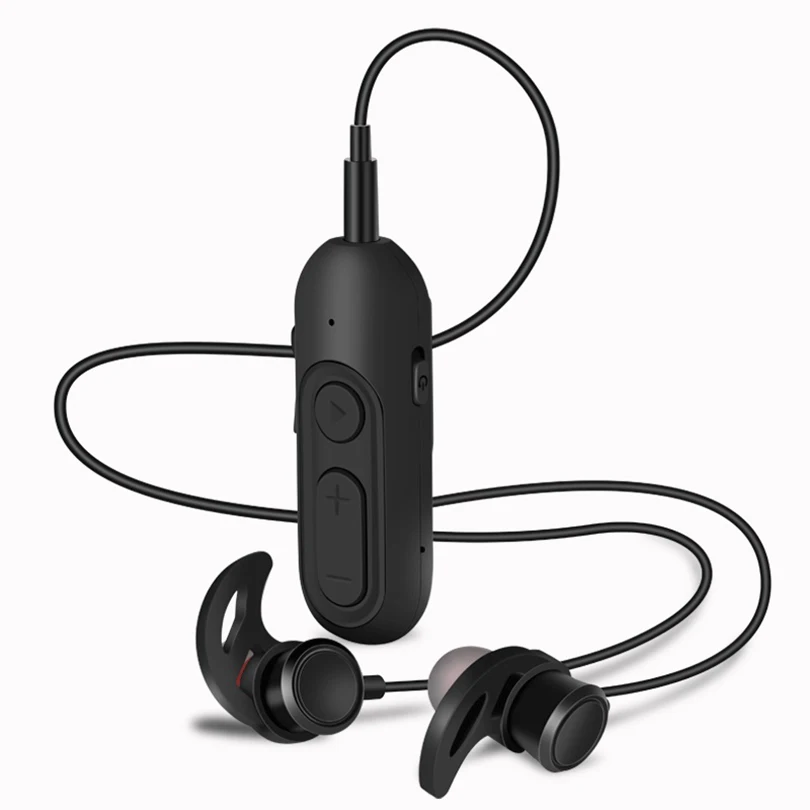 Aibesser collar clamp design wireless earphone headset business portable clip sytle bluetooth earpiece hifi for huawei p9 lite |