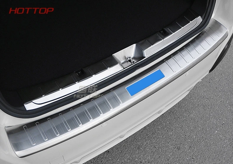 Подходит для Subaru XV Защитная насадка заднего багажника из нержавеющей стали, внешний аксессуар для автомобиля, задний бампер для ног