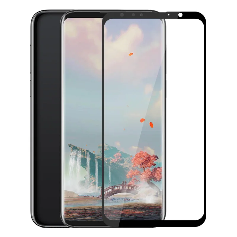 3D 9H полный закругленный протектор экрана для Meizu 16/16th/M882Q ультратонкий защитный