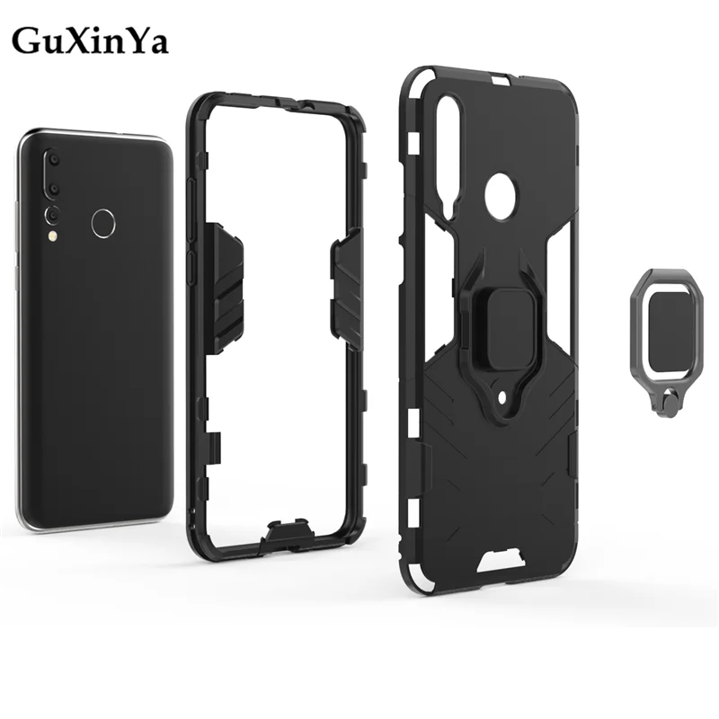 Чехлы Guxinya для телефонов Huawei Nova 4 чехлы роскошный бронированный чехол с магнитным