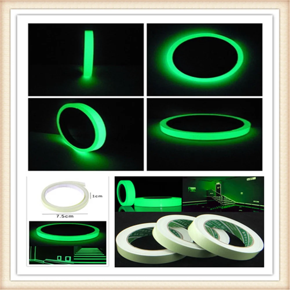 Автомобильная отражающая лента светящийся Темный ночной стикер ленты