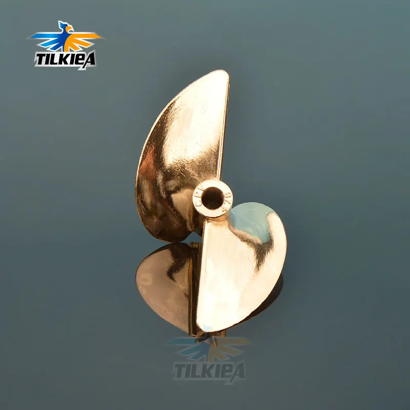 Rc лодка 478 винт диаметр 78 мм Prop 2 лезвия Алюминиевый Пропеллер для 6 35 1/4 &quotProp вал