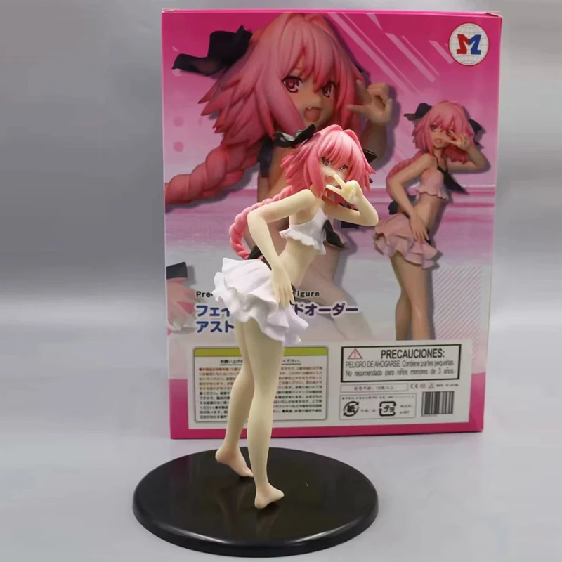Аниме Фигурка Fate Grand Order Saber Rider слуга Astolfo купальник Ver. Сексуальная окрашенная ПВХ