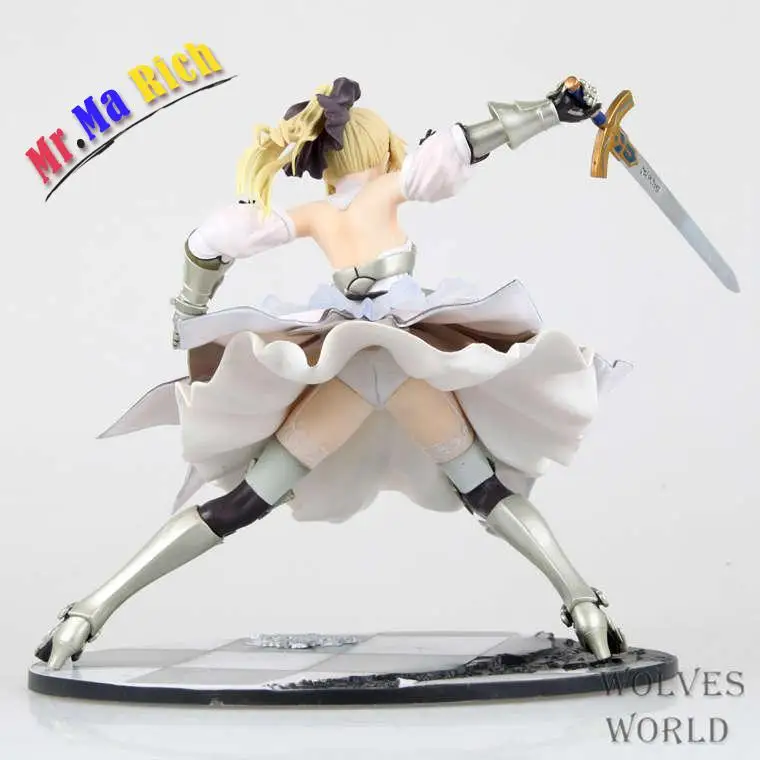 Аниме Fate Stay Night 24 см меч Lili batch Ver. ПВХ фигурка коллекционная игрушка модель брикеты
