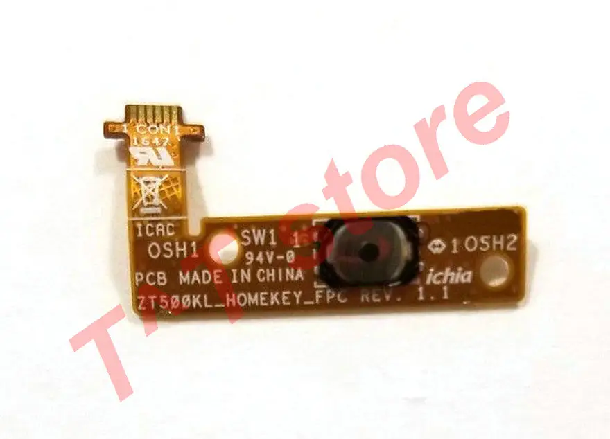 

original For ASUS ZenPad Z10 P00I ZT500KL Home button Flex key test good free shipping