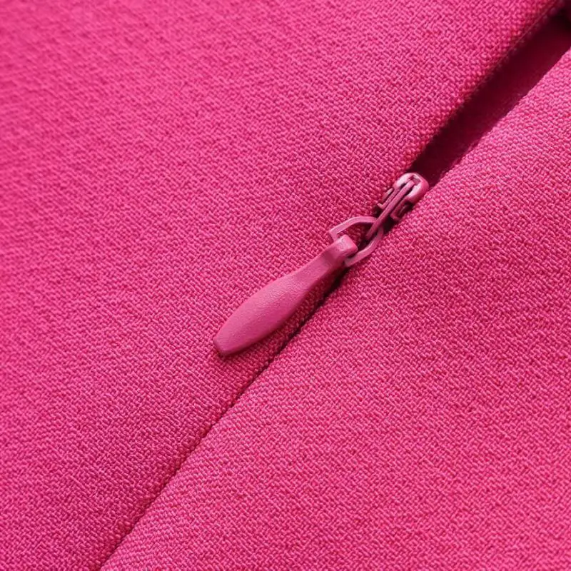 

2020 Spring New Arrival Euro-american Style All Match Button Ornamental Straight Ladies Skirts With Buckle Knot clothes