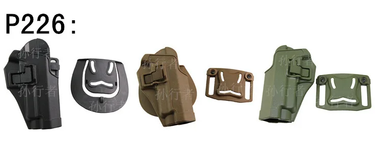 Тактический Быстрый Потяните пистолет рукав M1911.M92. P226.USP. Glock G17 пластиковый рукав бедра A4845