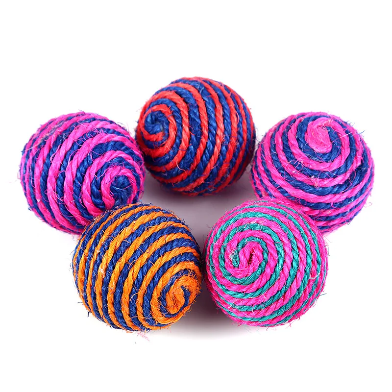 Кошачья сизалевая мышь/мяч игрушки для собак Интерактивная игрушка веселая