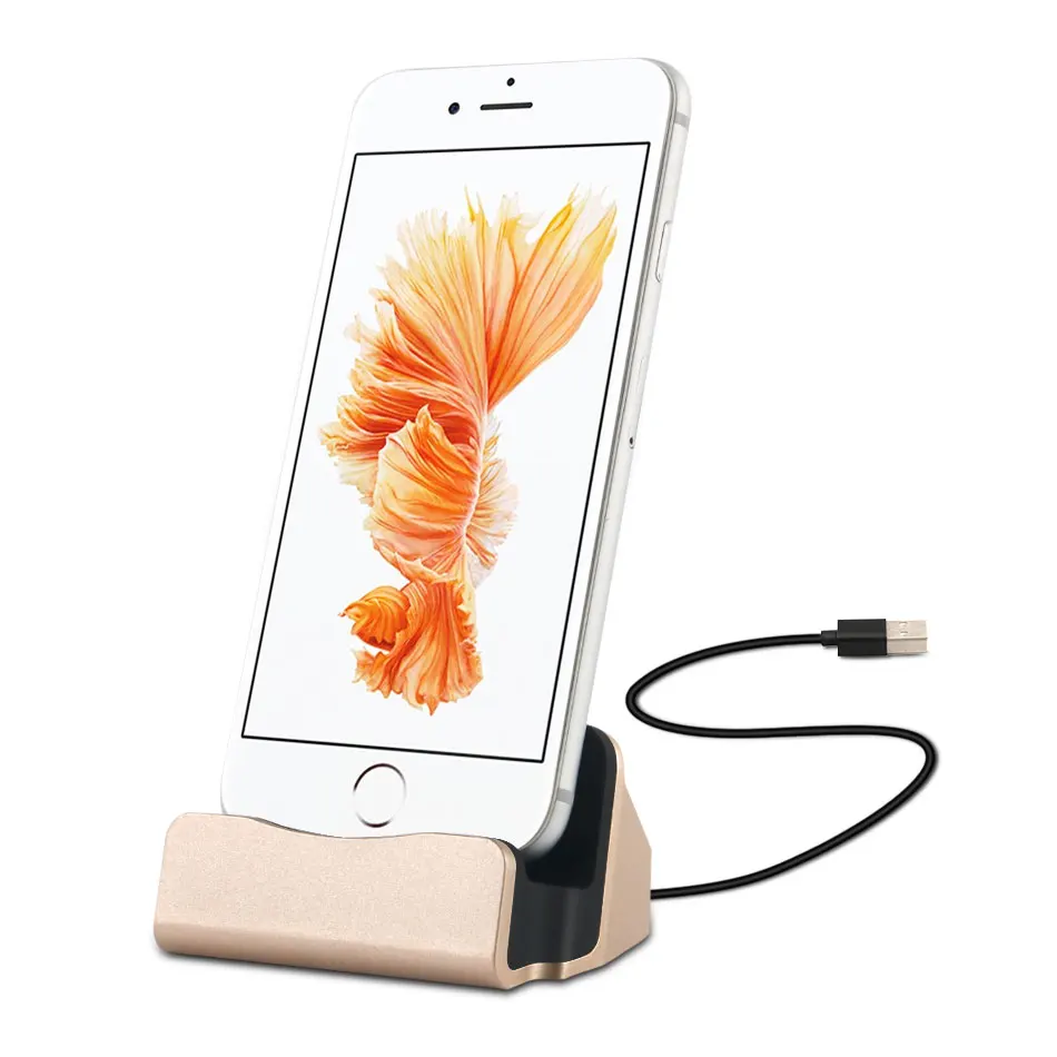 Настольная зарядная док-станция для iphone 5, 5S, SE, 5C, 6, 6s, 7, 8 Plus, XS MAX, XR, док-станция, синхронизация, USB зарядное устройство, зарядный держатель