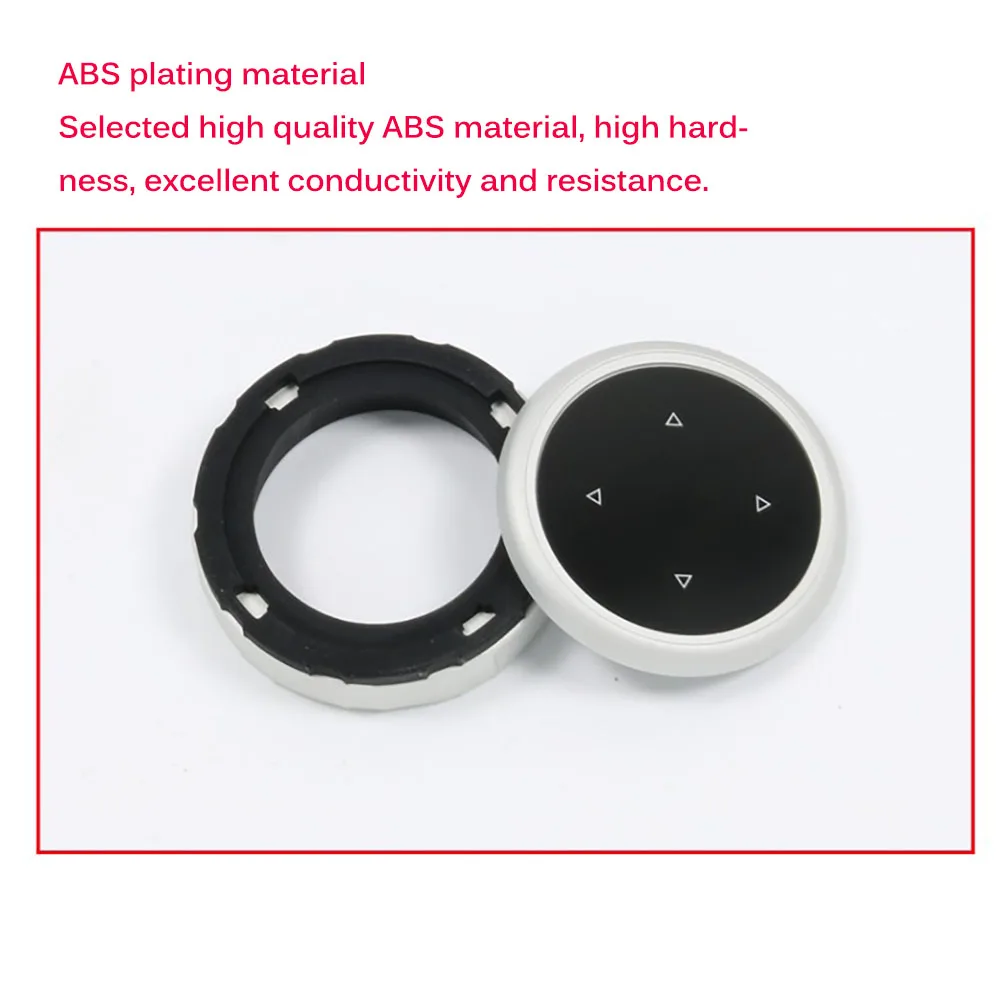 Idrive Car Multimedia Buttons Cover Control Knob Button Drive Stickers Interior Accessories | Автомобили и мотоциклы