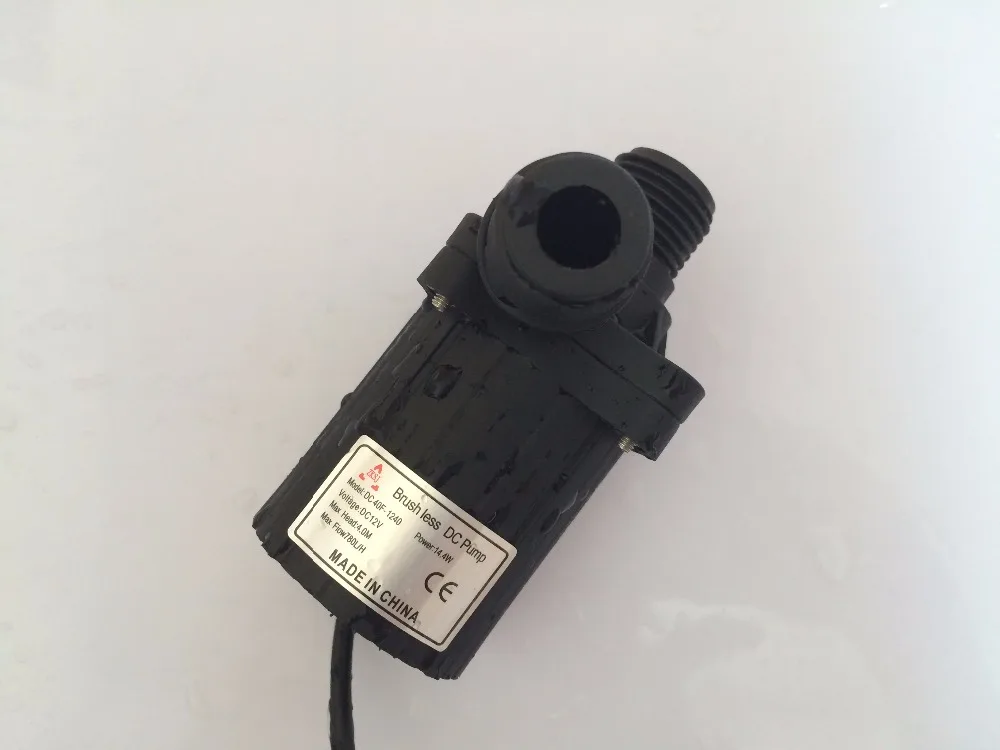 Новый микро насос 12 В с разъемом постоянного тока DC40F 1240 780LPH 4 м бесщеточный