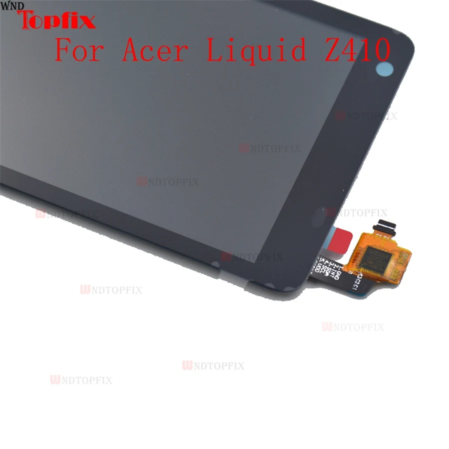 4 5 &quot3 дюйма Оригинальный ЖК для Acer Liquid Z410 дисплей кодирующий преобразователь