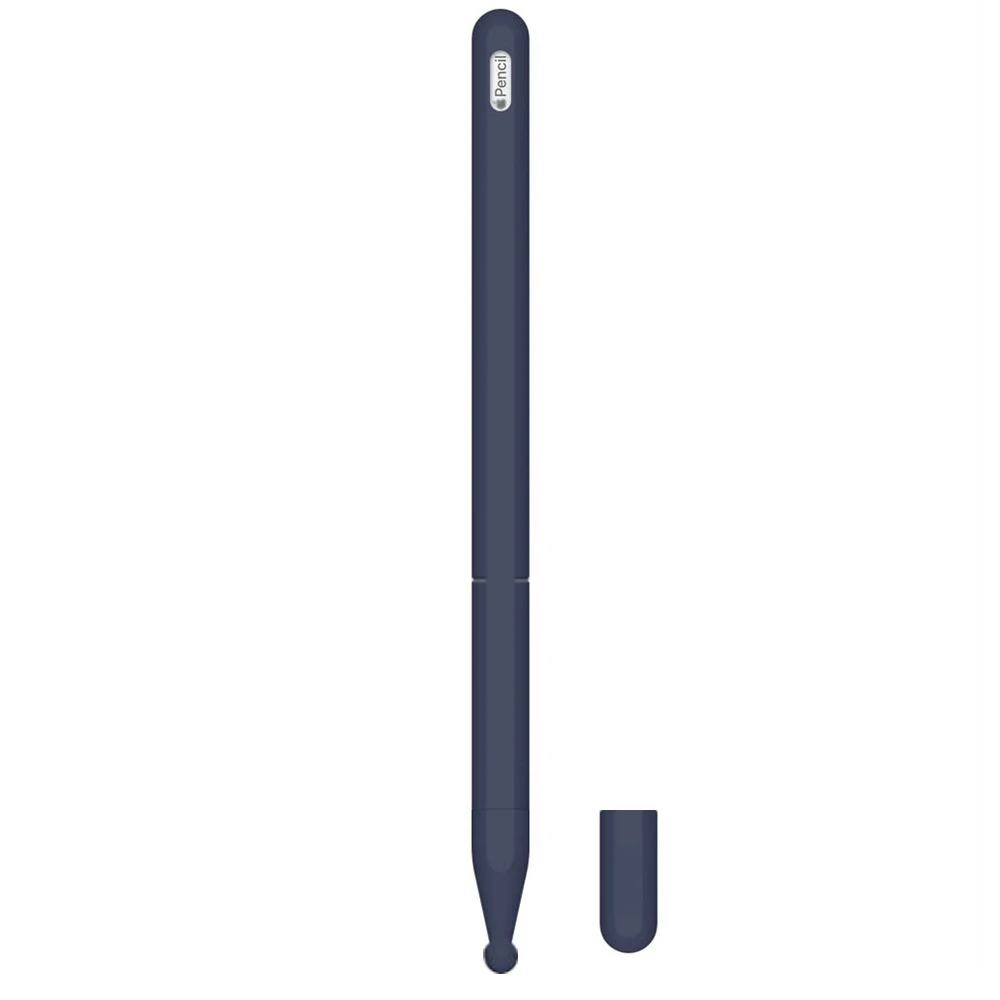GOOJODOQ 3 в 1 для Apple Pencil 2 Чехол 2-го поколения для Apple Pencil 2 Держатель крышки Премиум Silic для iPad стилус