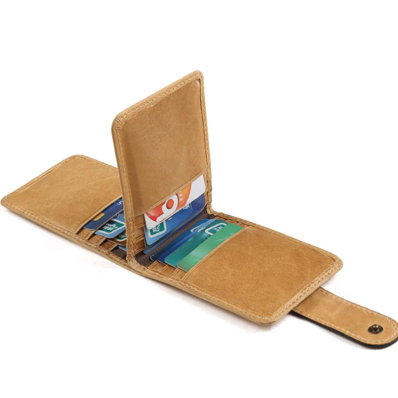 COWATHER топ корова натуральная кожа Card& ID держатели для мужская мода дизайн два цвета карты мужской кошелек K001