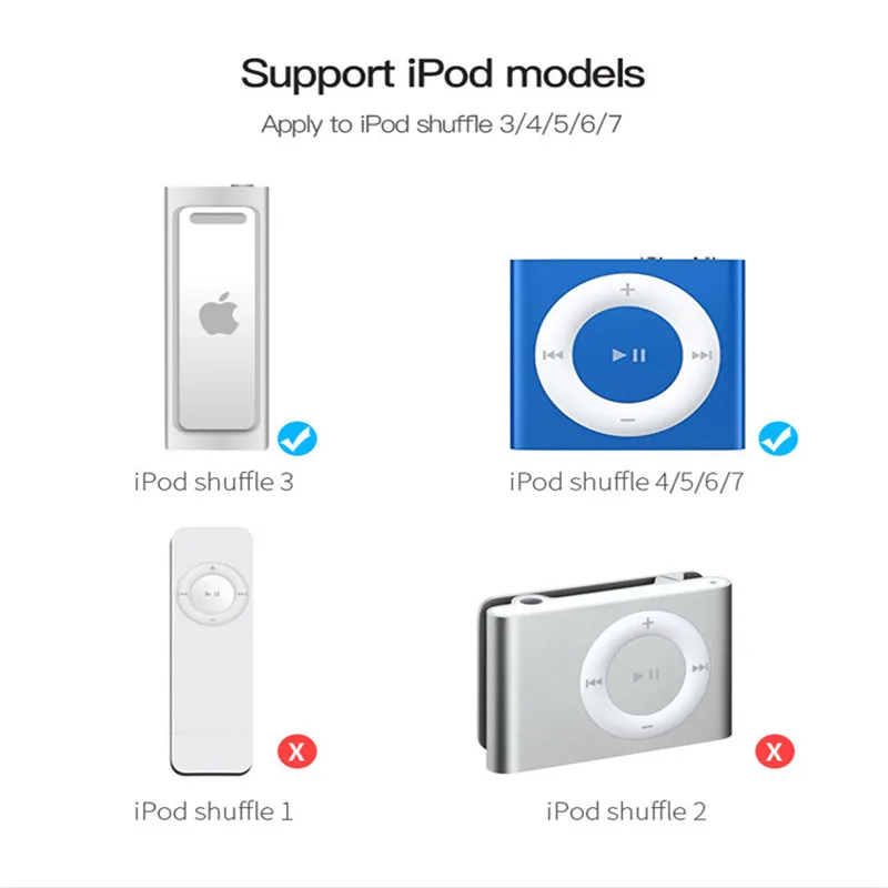 Кабель конвертер для Apple iPod кабель передачи данных с разъемом 3 5 на USB 2 0 разъем 1 м