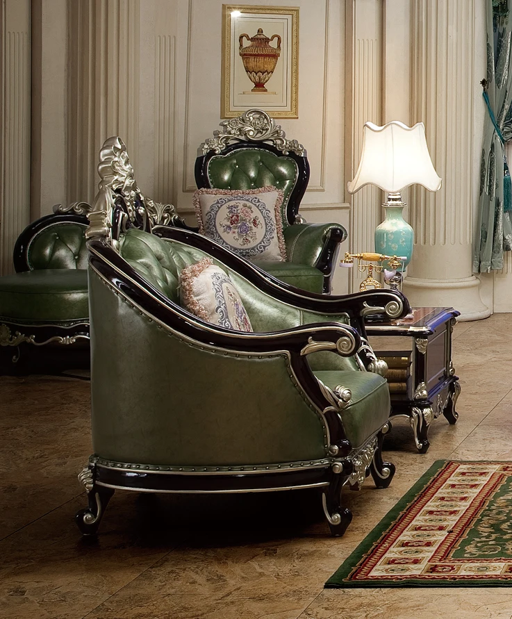 Кресло погремушка в европейском стиле мебель для дома диван набор из натуральной