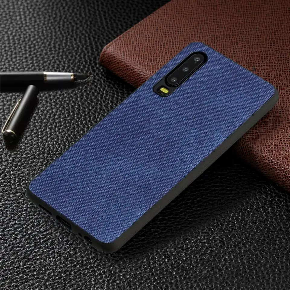 Для Huawei P30/P30 Pro/P30 Lite/P20Pro/P20Lite чехол Модный повседневный джинсовый Кожаный