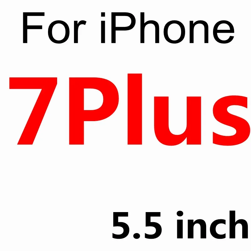 Esamday HD взрывозащищенное Закаленное стекло для iPhone 11 Pro Max X XS MAX XR 6 6S 7 8 Plus 5 s SE чехол с защитной пленкой для экрана - Цвет: For iPhone 7Plus