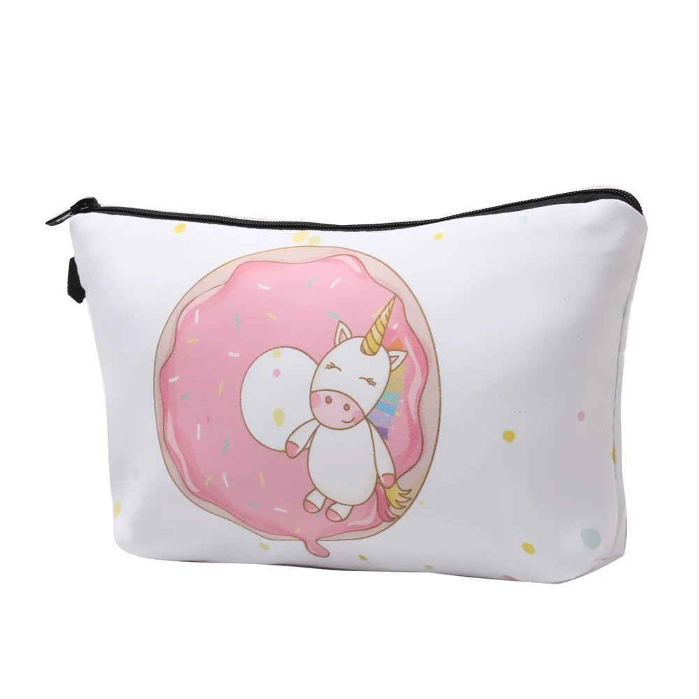 Deanfun Drawstring Bag 2 PCS Set 3D Printed Unicorn Donuts for Women Travellling 012 | Багаж и сумки