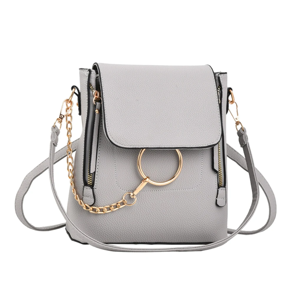 Women Mini Crossbody Bag Backpack Dual Use Lady Travel PU Leather Shoulder Bags WF 668 | Багаж и сумки