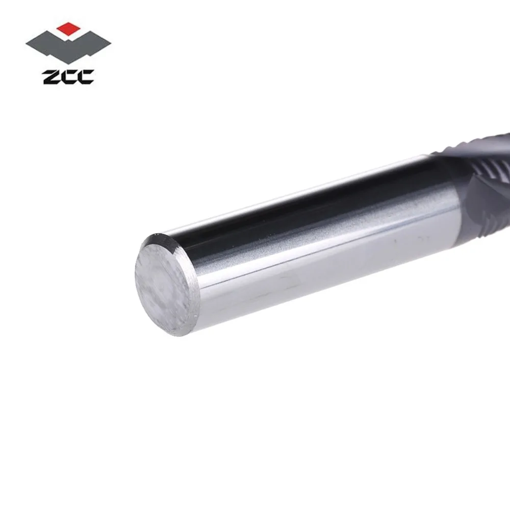 

1PC ZCC.CT GM-4W series tungsten carbide 4 flute end mills for side milling corrugated edge end mill roughing milling cutters