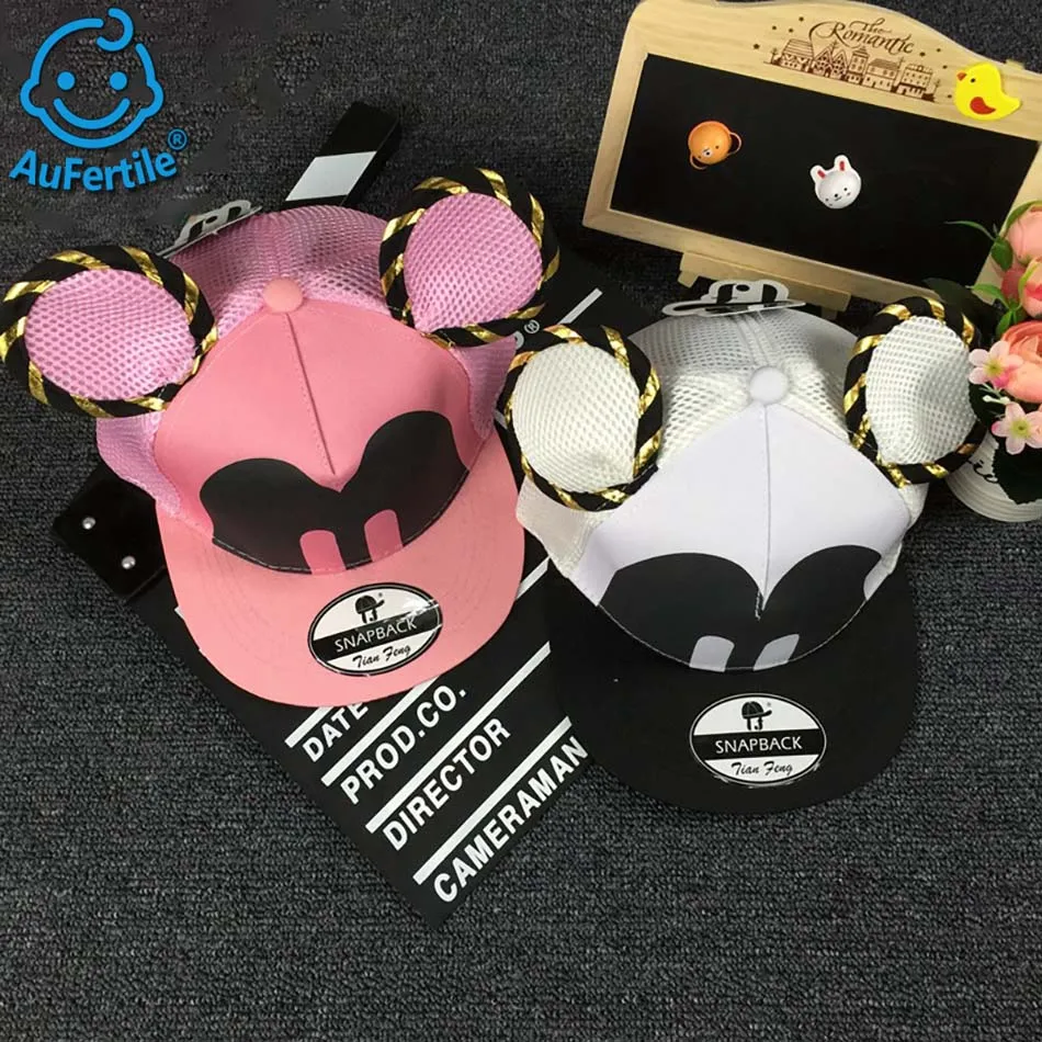 Hot-sell Kid's ear hats snapback Caps with ears Fashion Girl's Hats spring summer Autumn hip hop | Детская одежда и обувь