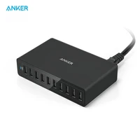 Anker phone charger 60W 10-Port USB Wall Charger PowerPort10 for iPhone fast charger for xiaomi huawei phone accessories