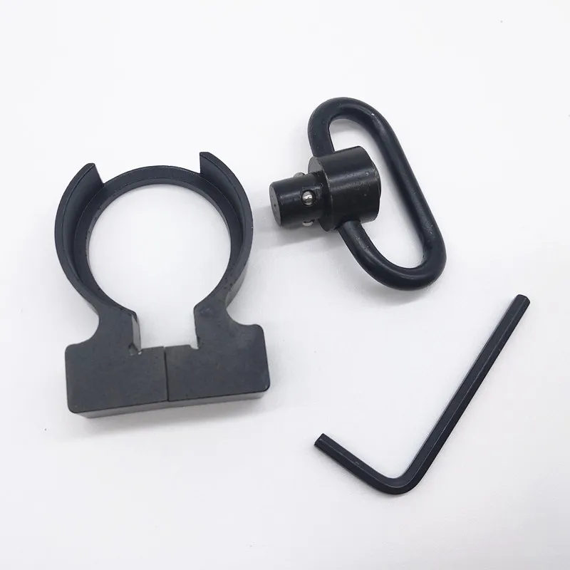 Тактический QD быстрого отсоединения черный Торцевая Пластина адаптер слинг