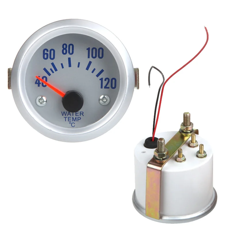 Измеритель температуры воды с датчиком для автомобиля 2 дюйма 52 мм 40 ~ 120 градусов