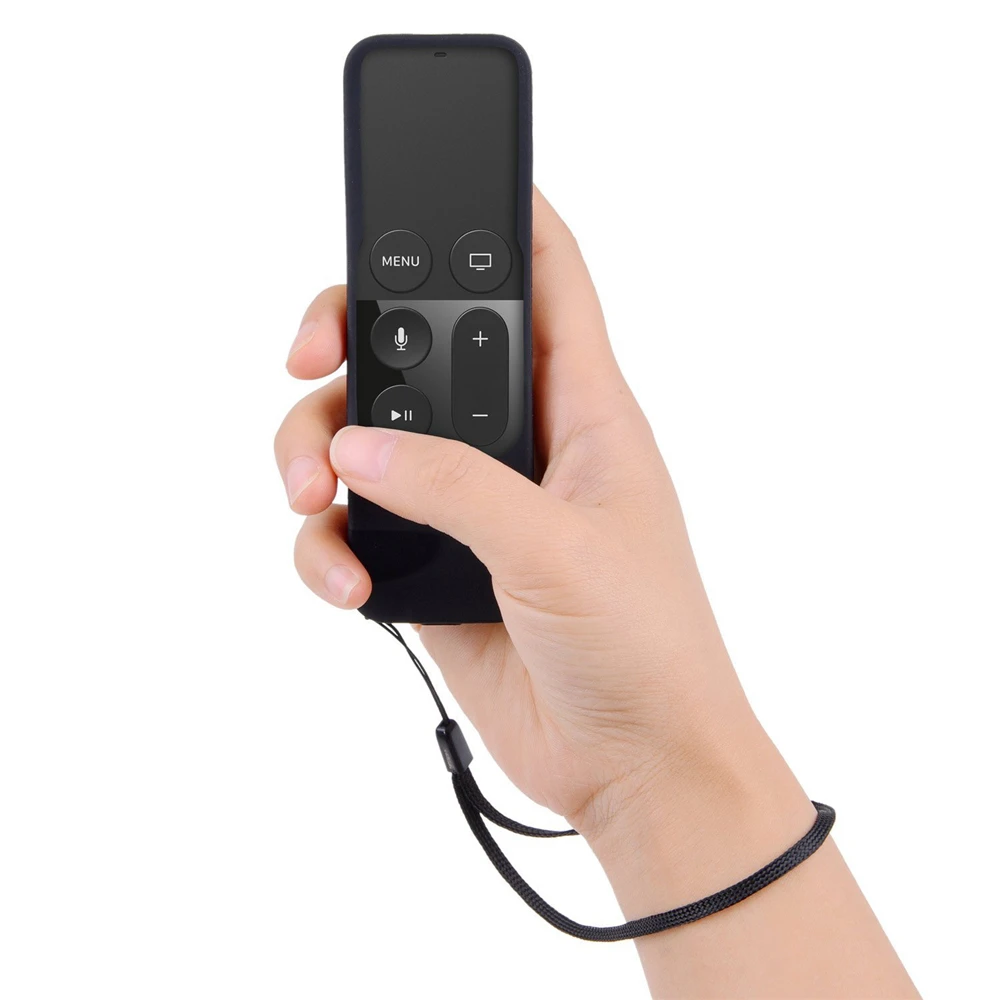 Силиконовый чехол для Apple TV 4 защитный с пультом дистанционного управления сумка