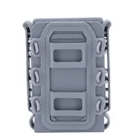 gray Военный Тактический охотничий одиночный Molle 5,56 7,62 подсумок для Molle пояса Охотничьи аксессуары страйкбол одиночный Mag кобура - Цвет: gray