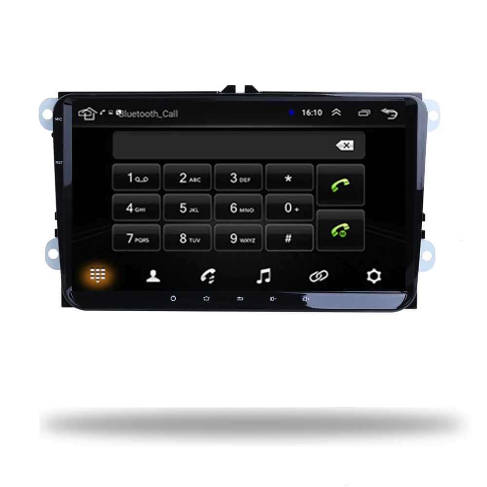 Android 8,1 автомобильный Радио Стерео gps универсальный для Volkswagen Passat CC Golf B6 B7 Tiguan Polo Skoda Octavia Seat Leon автомобильный