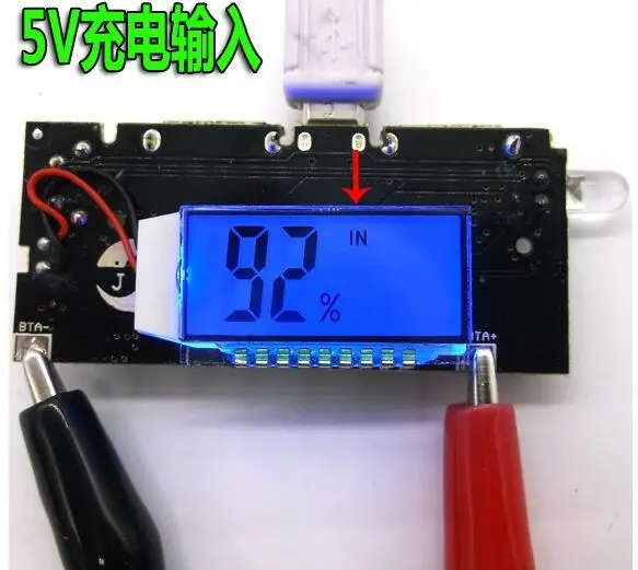 Модуль питания печатной платы с двойным USB 18650 для зарядки аккумуляторов 5 В 1 А а