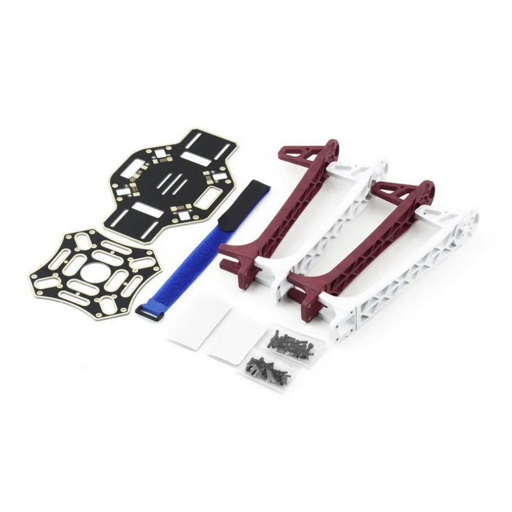 F450 Дрон с камерой пламя колеса комплект 450 рама для RC MK MWC 4 оси RC Мультикоптер Квадрокоптер Heli мульти-ротор с Land gear