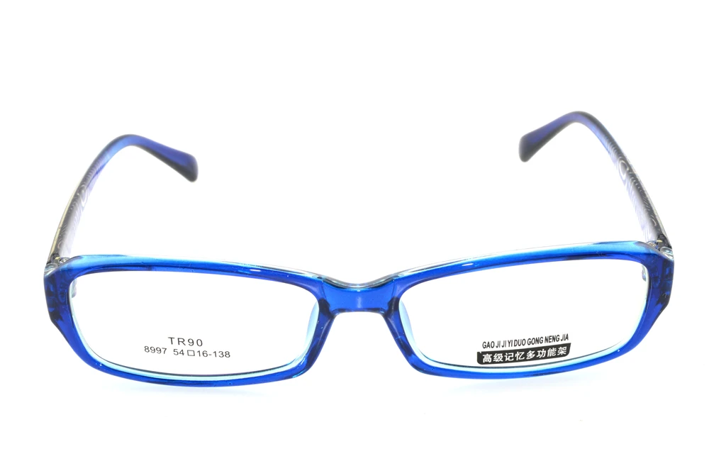 Высокая близорукость миодисковые очки на заказ по рецепту 1 61. 167 74 синяя оправа от