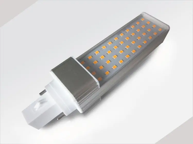 50 шт./лот 13 Вт G24 Светодиодная лампа E27 led PL освещение с 64 светодиодами SMD2835 1300 лм|lamp