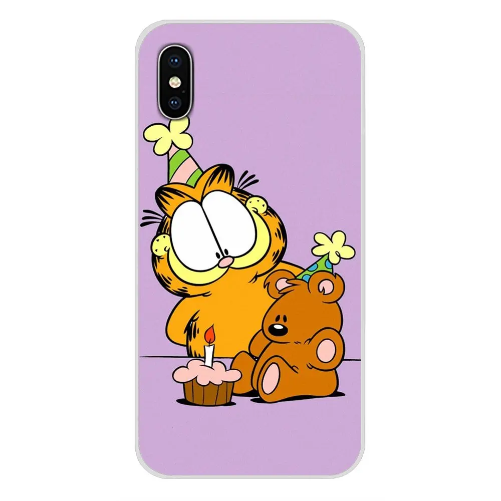 Для Xiaomi Redmi 4A S2 Note 3 3S 4 4X 5 Plus 6 7 6A Pro Pocophone F1 Garfield аксессуары чехлы для