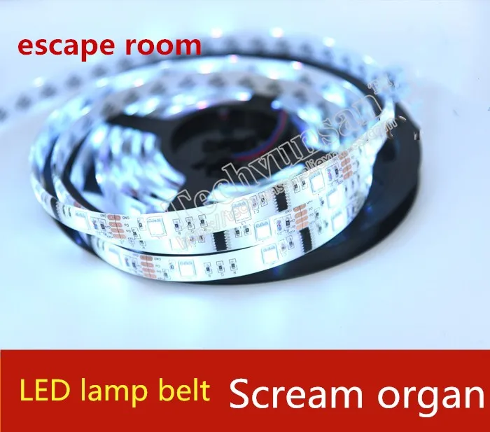 

The chamber of secrets room escape room props Chamber of screaming decibels scream body light band