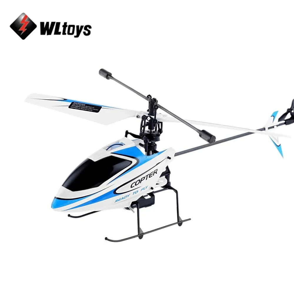 Оригинальный вертолет WLtoys V911 на радиоуправлении 2 4 ГГц канала Дрон с