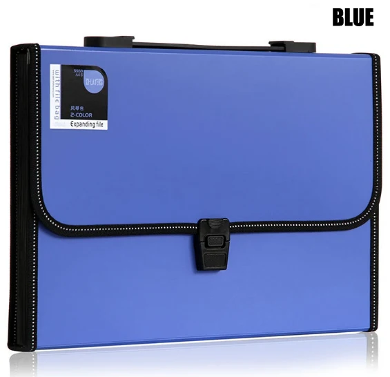 Прочная водонепроницаемая папка для документов формата А4 в виде гармошки