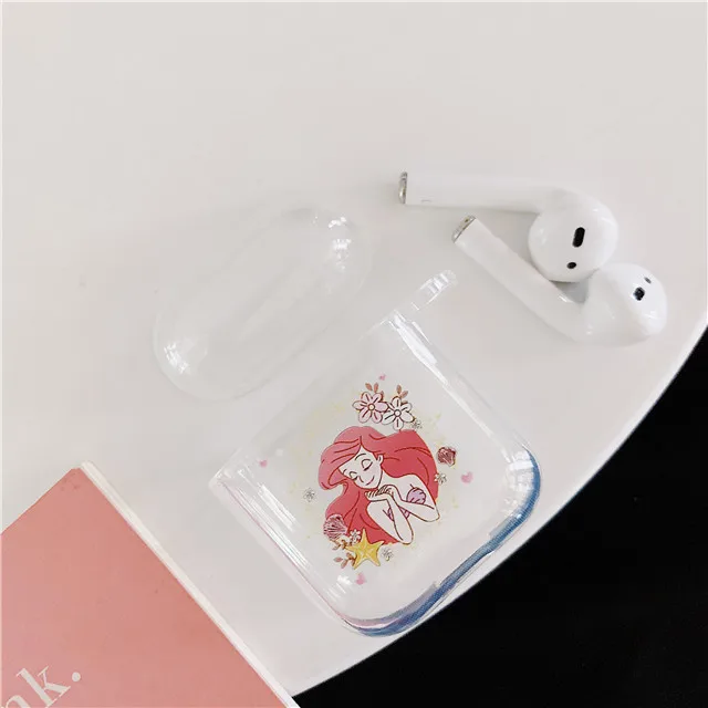 Мягкий силиконовый чехол для Apple Airpods противоударный чехол Русалка Алиса Сейлор Мун для Apple гарнитура для Airpods чехол s защитный чехол - Цвет: 18