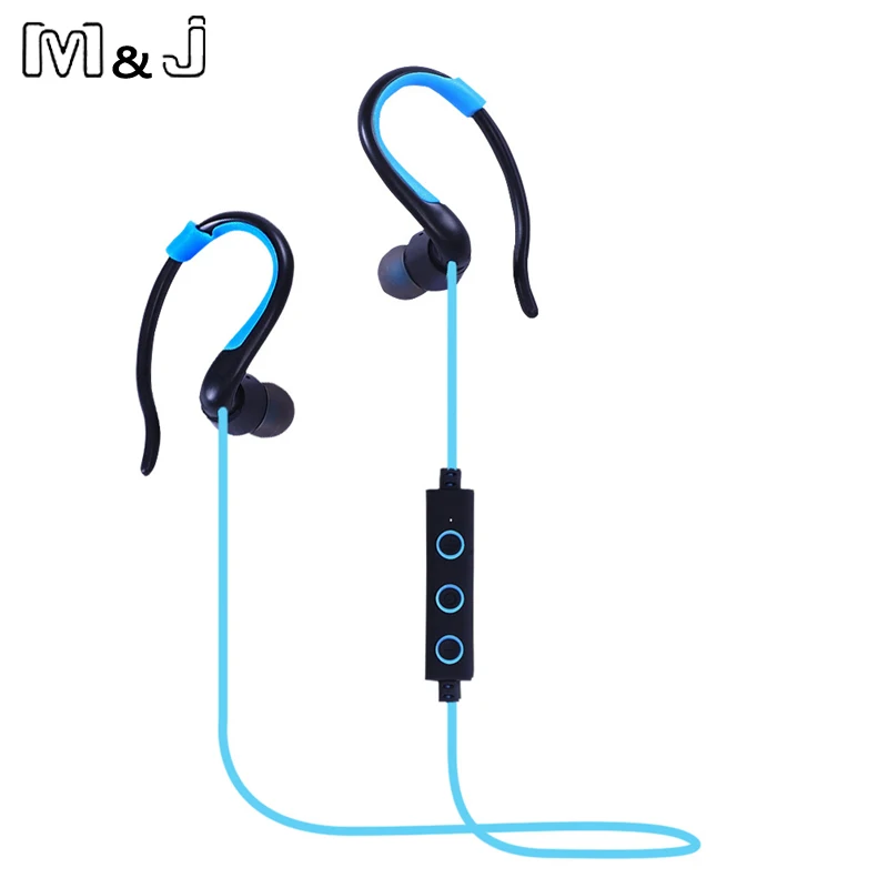 M &amp J Беспроводная Bluetooth 4 1 Гарнитура стерео спортивные наушники студийная музыка