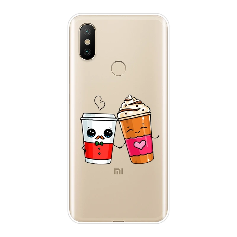 Чехол для телефона Xiaomi MI A1 A2 Lite Mi5 Mi6 Mi8 силиконовый мягкий чехол с мороженым Mi 5 5C 5S